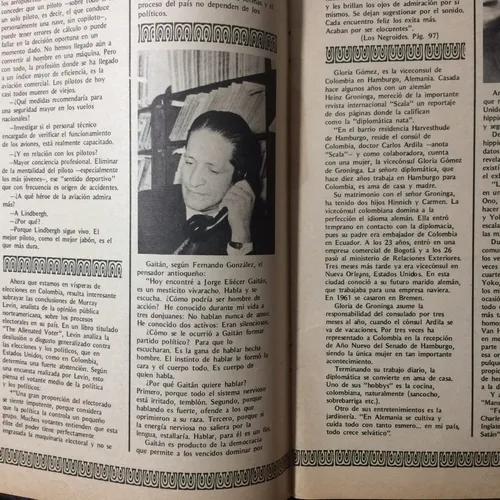 1972 Revista Cromos Nazi Borman En Colombia !! (Usado)