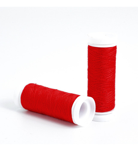 Hilo De Coser Corona Cucito Doméstico- Poliester 90m X 10u 112 Rojo