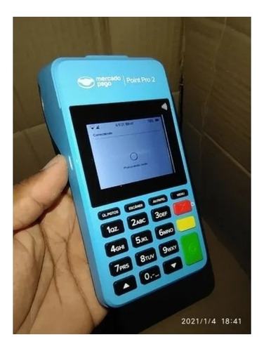 Máquina Point Pro Cartão Crédito E Débito Wi-fi E 4g Gratis