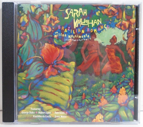 Sarah Vaughan Milton Nascimento 1987 Brazilian Romance Cd