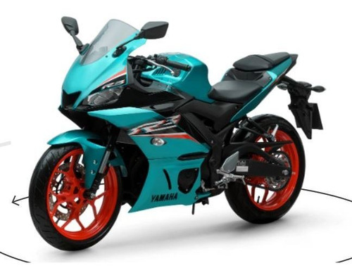 Imagem 4 de 9 de Yamaha Yzf-r3 Abs 2023 0km - Verde