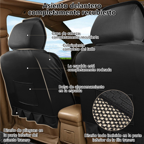 Funda Cubre Asiento Auto Universal Forro Asiento De Verano