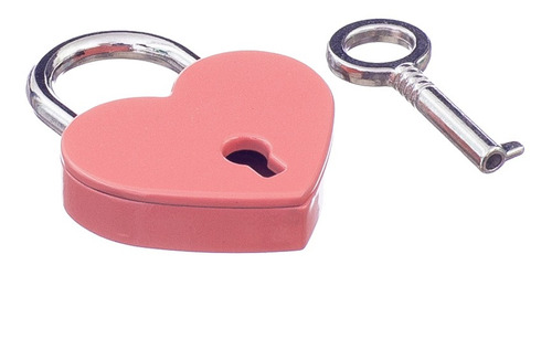 Imagen 2 de 5 de Estilo Antiguo Corazón Pequeño Candado En Forma De Época