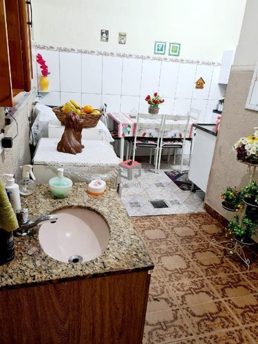 Imagem 12 de 23 de Sobrado À Venda, 3 Quartos, 2 Vagas, Alzira - Santo André/sp - 101279