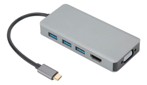 Adaptador Usb C Hub Hdmi Concentrador Tipo Cable Convertidor