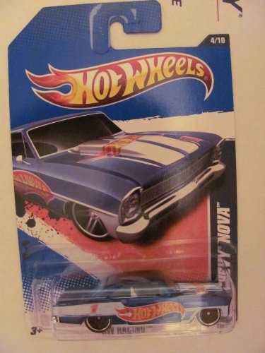 Hot Wheels 2011 Hw Racing 410 66 Chevy Nova 154244