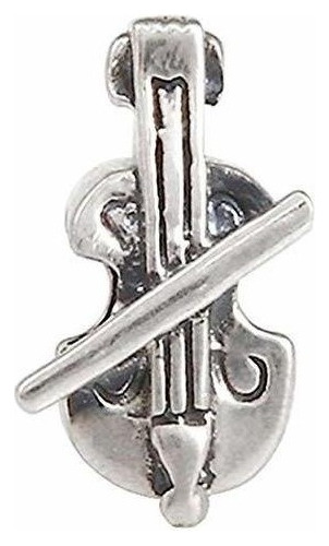 Dije Bisuteria Charm De Violín 925 Charm De Música De Plat