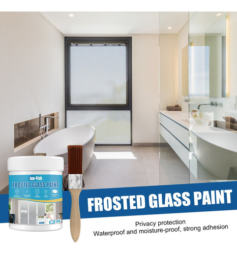 Frosted Glass Effect Spray Paint - Privacy And Decoration (1