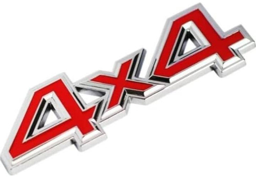 Pegatina Emblema De Metal 4x4 3d Para Autos Universal 