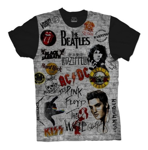 Camiseta Rock Clasico Heavy Metal Adultos / Niños