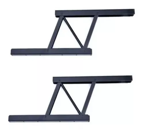 Ménsula Elevable Bisagra Para Mesa Elevable 380mm X Par