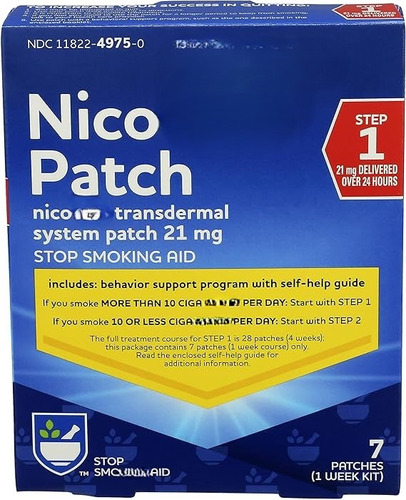 Rite Aid - Parches Nico 21 Mg Etapa 1  