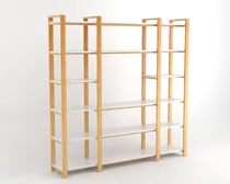 Comprar Estanteria Biblioteca Tv Nordico Escandinavo Paraiso Serus