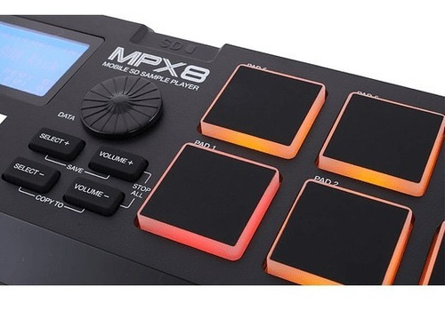 Imagen 2 de 4 de Controlador Y Sampler Akai Professional Mpx8 - B Stock
