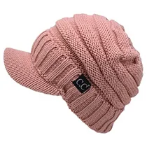 Comprar Gorros Sombreros Y Boinas Grueso Y Suave Rosa Talla Única