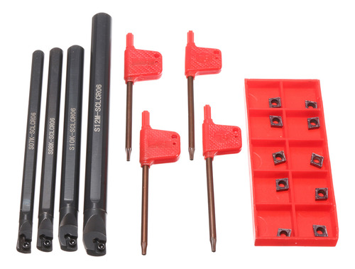 Kit Barra De Mandrinado.pcs S07k/s08k/s10k/s12m-sclcr06 10