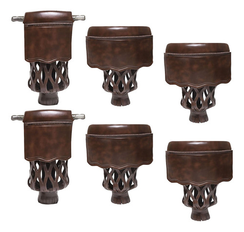 6 Bolsillos For Mesa De Billar, Bolsillos De Almacenamiento