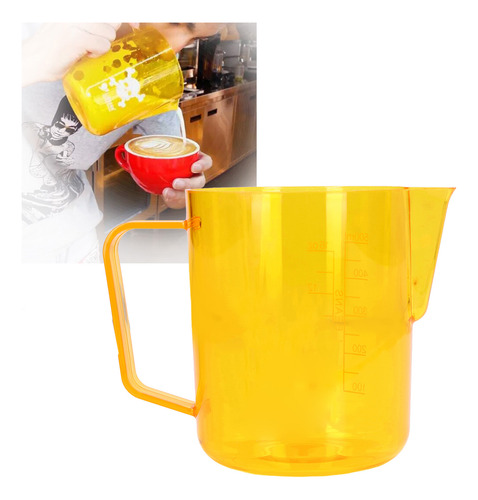 Vaso Acrílico Para Hacer Espuma De Leche, 600 Ml, Para Cocin