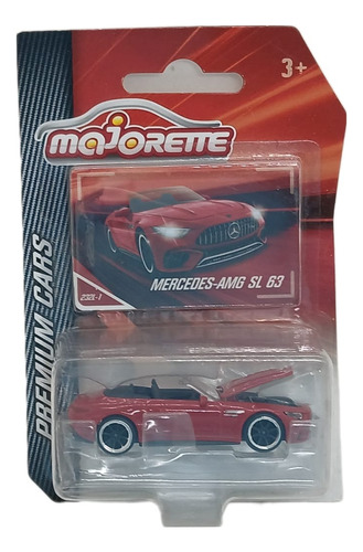 Mercedes Benz Amg Sl 63 Majorette Coleccion Premium Cars Rojo