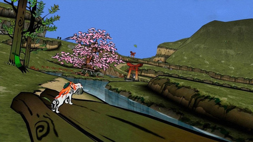 Okami - Wii Aventura Com Pausa Temporal E Pintura