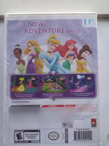 Disney Princess My Fairtytale Adventure- Wii Fisico
