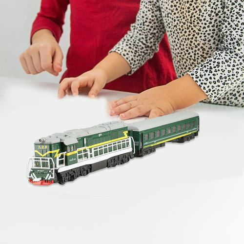Juguete De Simulación 1:87, Modelo De Tren, Verde
