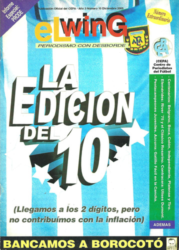 Revista El Wing - La Edición Del 10 - Número Extraordinario