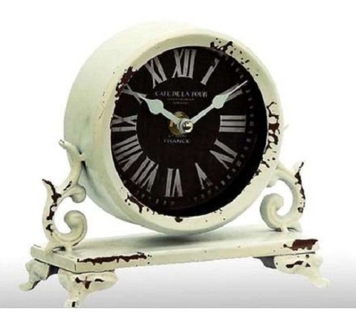 Imagen 2 de 2 de Reloj De Mesa Vintage - Metal