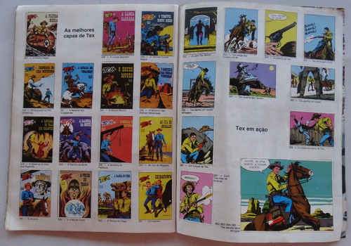 Album Tex! Editora Vecchi 1981 Original E Completo (Usado)