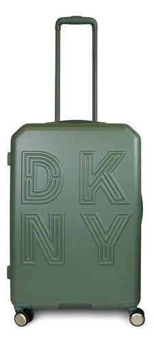 Maleta Donna Karan Mediana Lucerna 18kg Verde Dkny