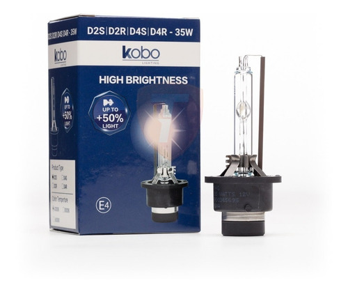 Foco D4s Hid Xenon 4300k 35w 12v Bombilla Kobo Blanco Agenci