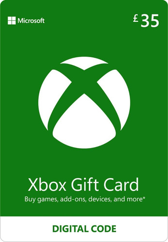 Xbox 360 Xbox One Gift Card Compras Tienda Usa Valor 35