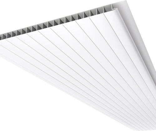 Cielorraso Pvc Oferta - Tabla 6 Mt X 20cm Blanco Frisado