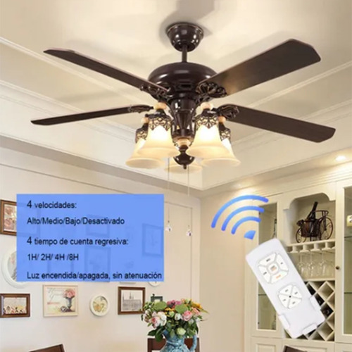 Kit De Controle Remoto Para Ventilador De Teto Smart Univers