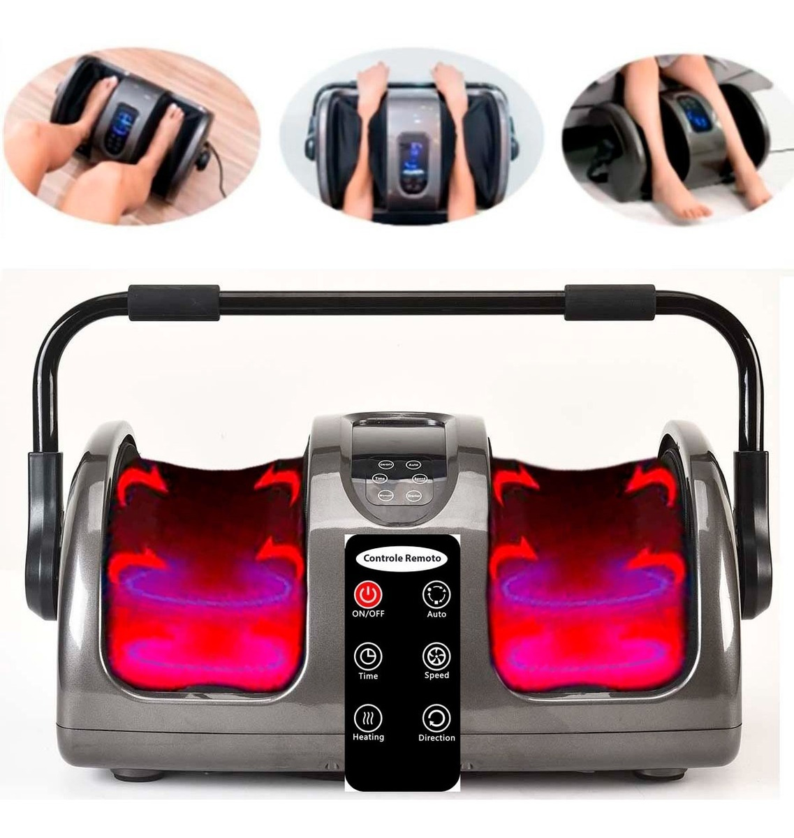 Qual O Melhor Massageador Elétrico Para Os Pés Massageador Shiatsu Para Os Pés, Magnético E Infravermelho