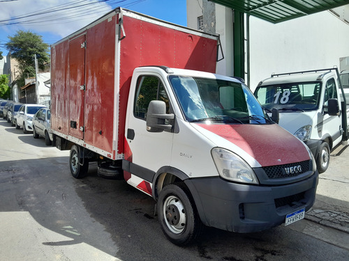 Iveco Daily 35s14 2014 Baú Plataforma Revisada Único Dono