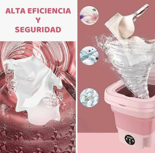 Minilavadora Genereica: Eficiencia Y Compacta Para Tu Hogar Lavanda
