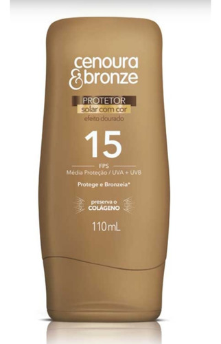 Kit Cenoura & Bronze Óleo Bronzeador Fps 6+ Prot Solar Fps15