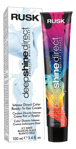 Tinte De Pelo Rusk Deepshine Intense Direct 100 Ml Ice White