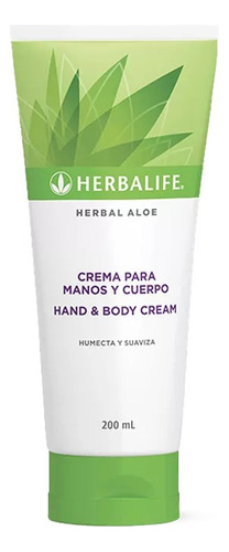 Crema Para Manos Y Cuerpo Línea Herbal Aloe