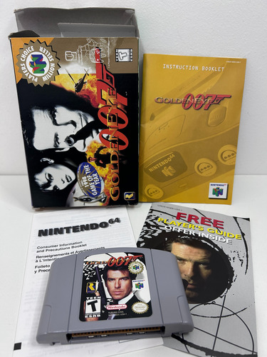 007 Golden Eye N64 Nintendo 64 Jogo 100% Original Completo (Usado)