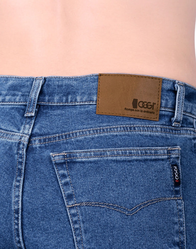 Jeans Hombre Basico Azul Oggi Power 59105232