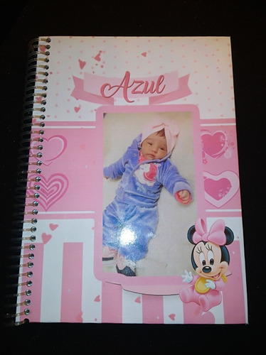 Imagen 5 de 10 de Agenda Pediátrica Personalizado Para Controles Bebés.