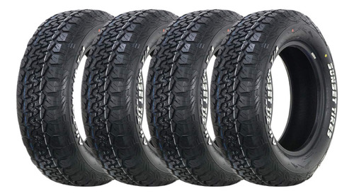 Kit 4 Pneu 205/60r15 All Terrain T/a Owl Sunset 91h Aro 15