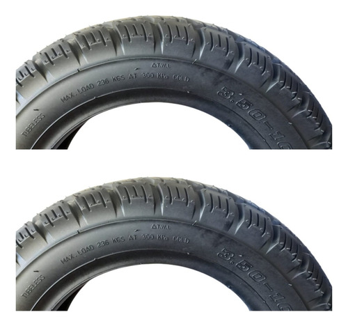 Par Llantas 3.50-10 Motoneta D150 D125 Cs125 Ds125