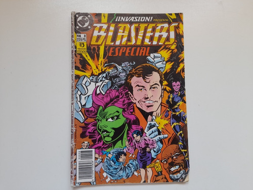 Revista Comics Dc Invasion Blasters Especial Numero 8 