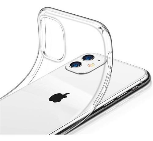 Imagen 5 de 5 de Funda Transpante Para Celular Apple iPhone 11 Pro Color Transparente
