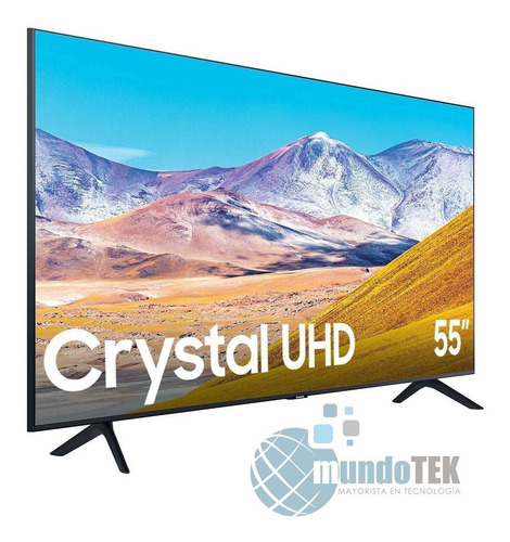 Imagen 1 de 2 de Tv Samsung 55au8000 4k Cristal Uhd Garantia 1 Año Soporte