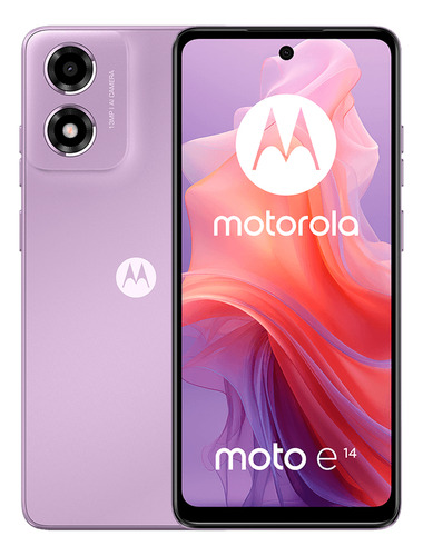 Moto E14 64 GB lavanda 2 GB RAM - Excelente (Reacondicionado)