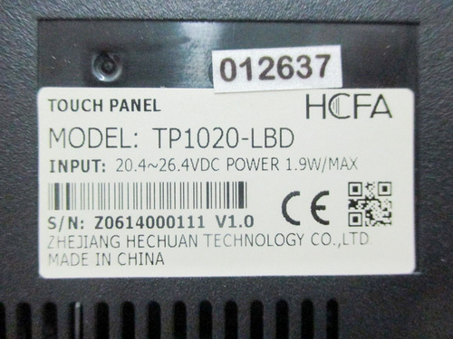Hcfa Tp1020-lbd